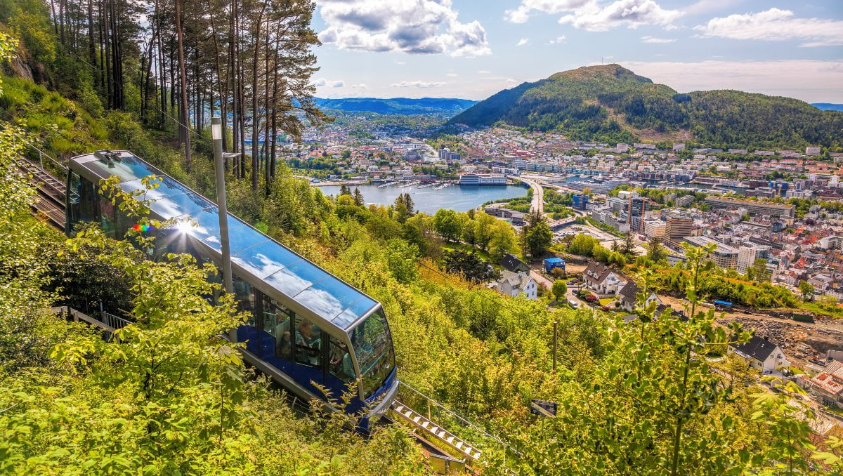 Mt. Fløyen Funicular – Bergen